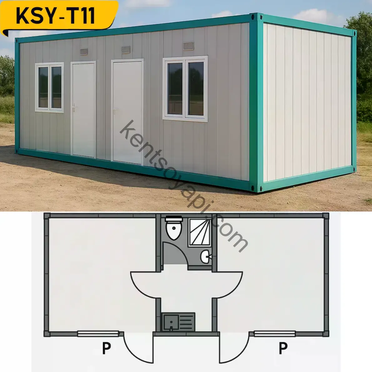 WC / Duş Konteyner Modelleri